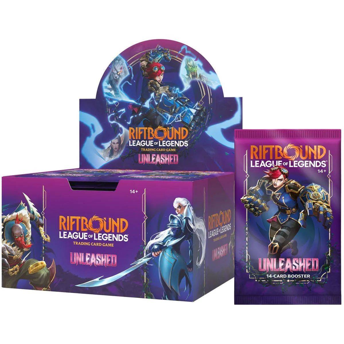 boite de 24 boosters set 3 dechainement riftbound league of legends tcg francais 6a3a4640b435d