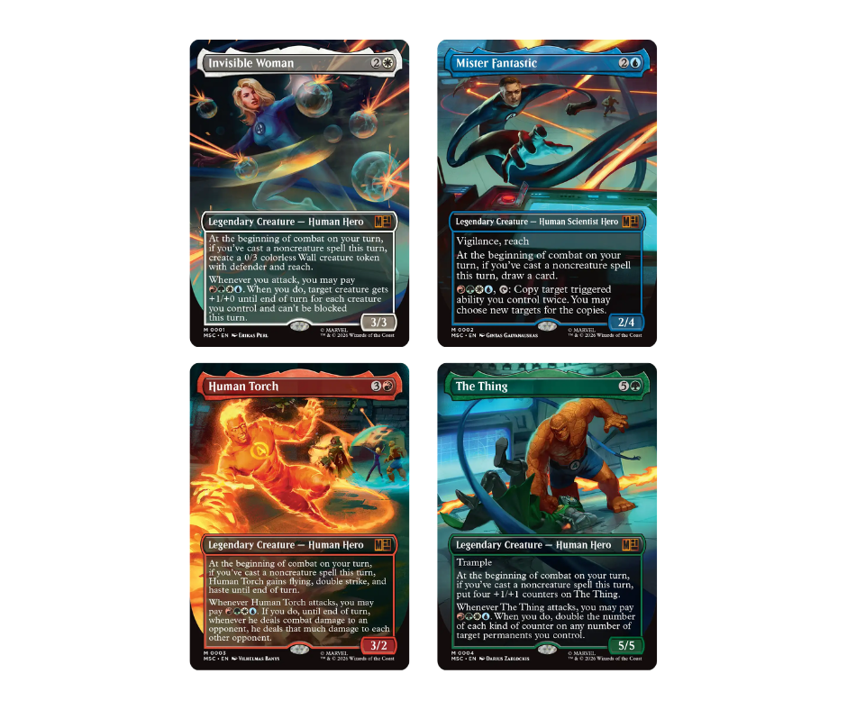Les 4 Fantastiques   MTG