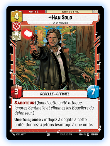 small SWH 08 Article First Look Cards Han Solo FR 8c9991fcd0