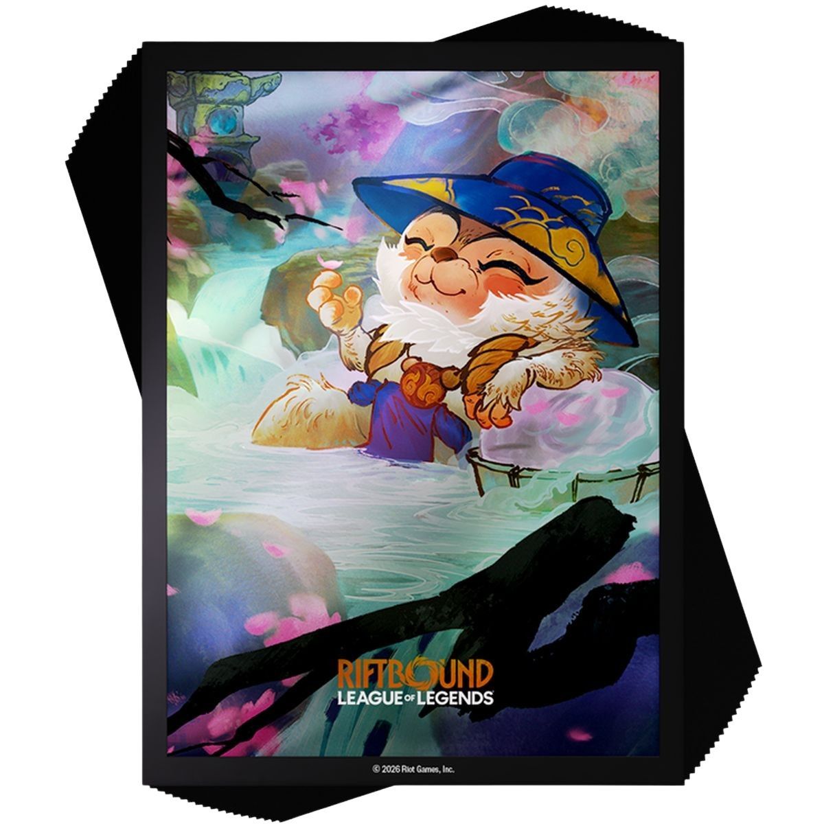 100 Kartenhüllen – Teemo – Riftbound League of Legends TCG – Set 2 Spiritforged – Versiegelt