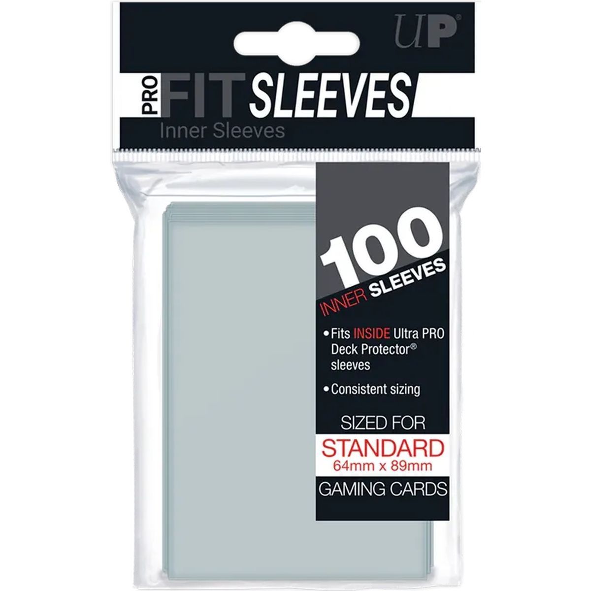 100 Pro-Fit-Kartenhüllen – Standardgröße – Ultra Pro