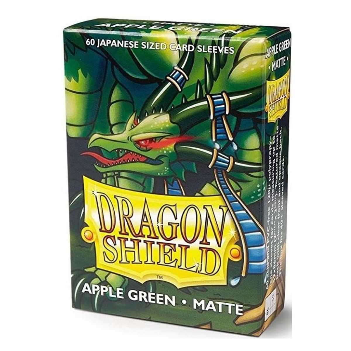 Item Dragon Shield Kleine Hüllen – Mattapfelgrün (60)