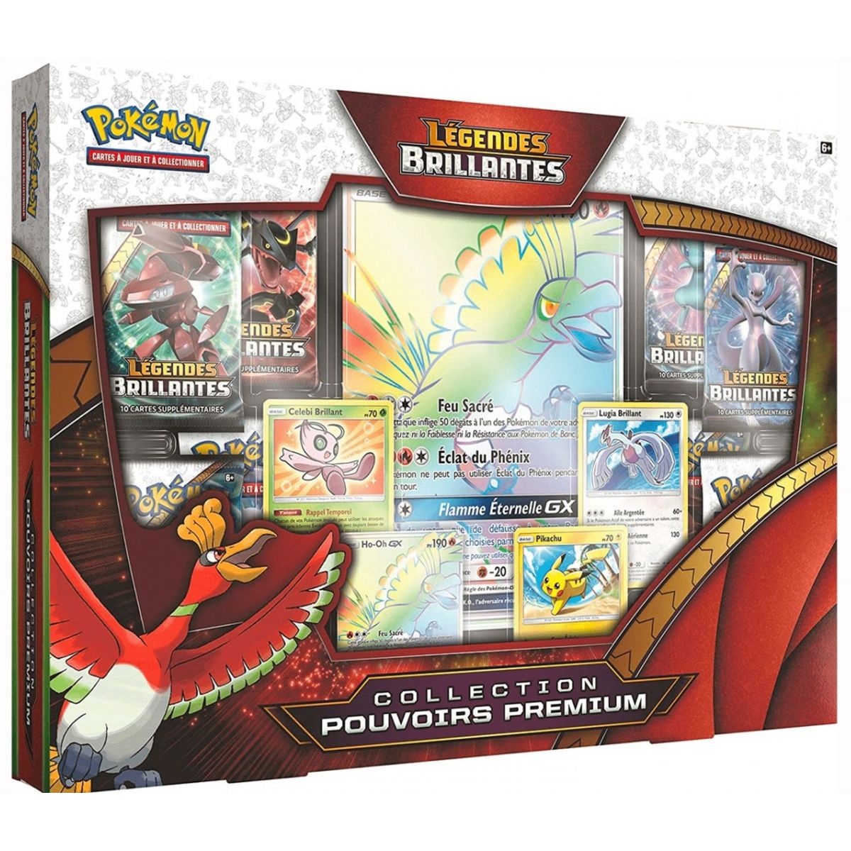 Pokémon – Premium Power Collection Box – Ho-Oh GX – Shining Legends [SL3.5] – FR