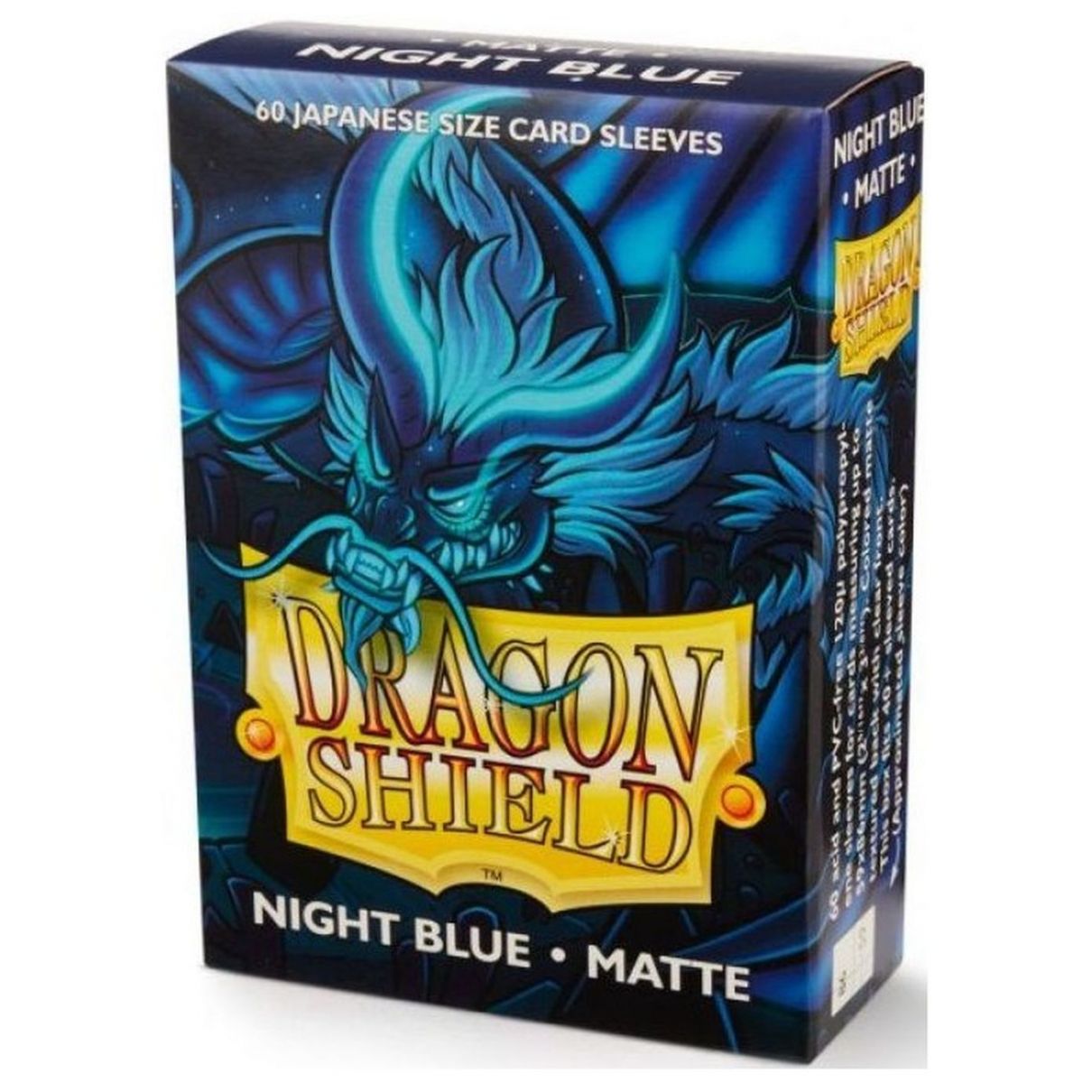 Item Kleine Dragon Shield-Ärmel – Mattes Nachtblau (60)