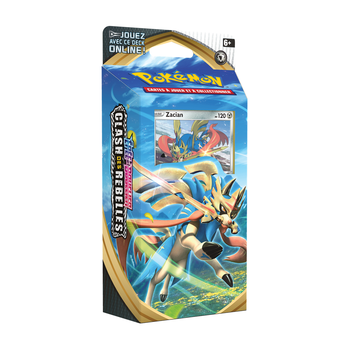 Pokémon - Starter Deck - Zacian - Rebel Clash [EB02] - FR