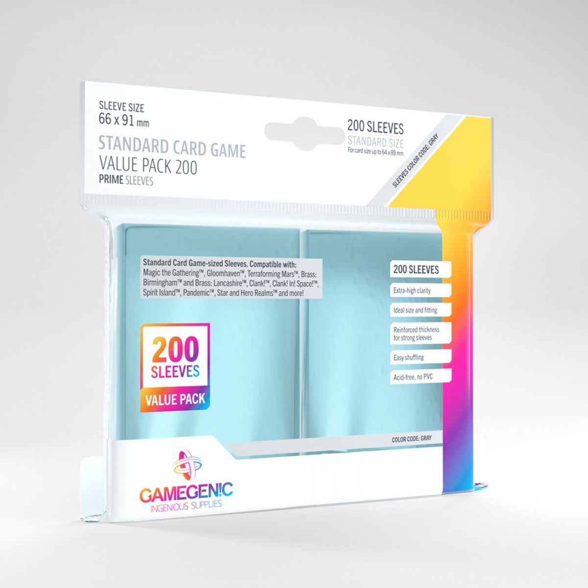 Item Gamegenic – Kartenhüllen – Standard – Vorteilspack (200)