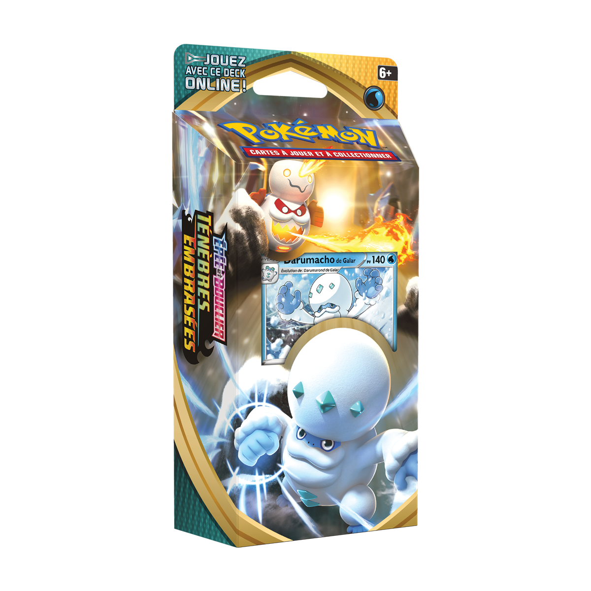 Pokémon – Starter Deck – Galar Darumacho – Darkness Ablaze [EB03] – FR