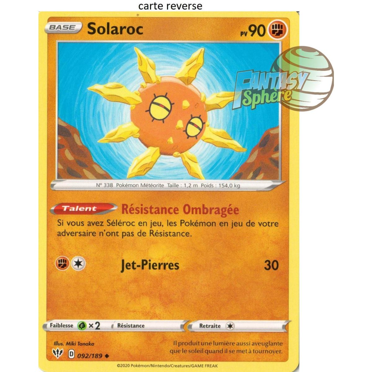 Solaroc - 92/189 EB03 Ténèbres Embrasées