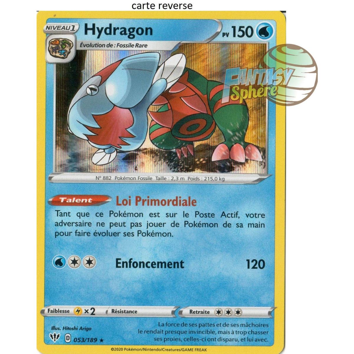 Item Hydragon - 53/189 EB03 Ténèbres Embrasées