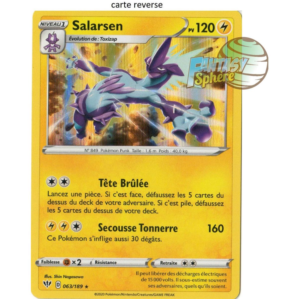Salarsen - 63/189 EB03 Ténèbres Embrasées