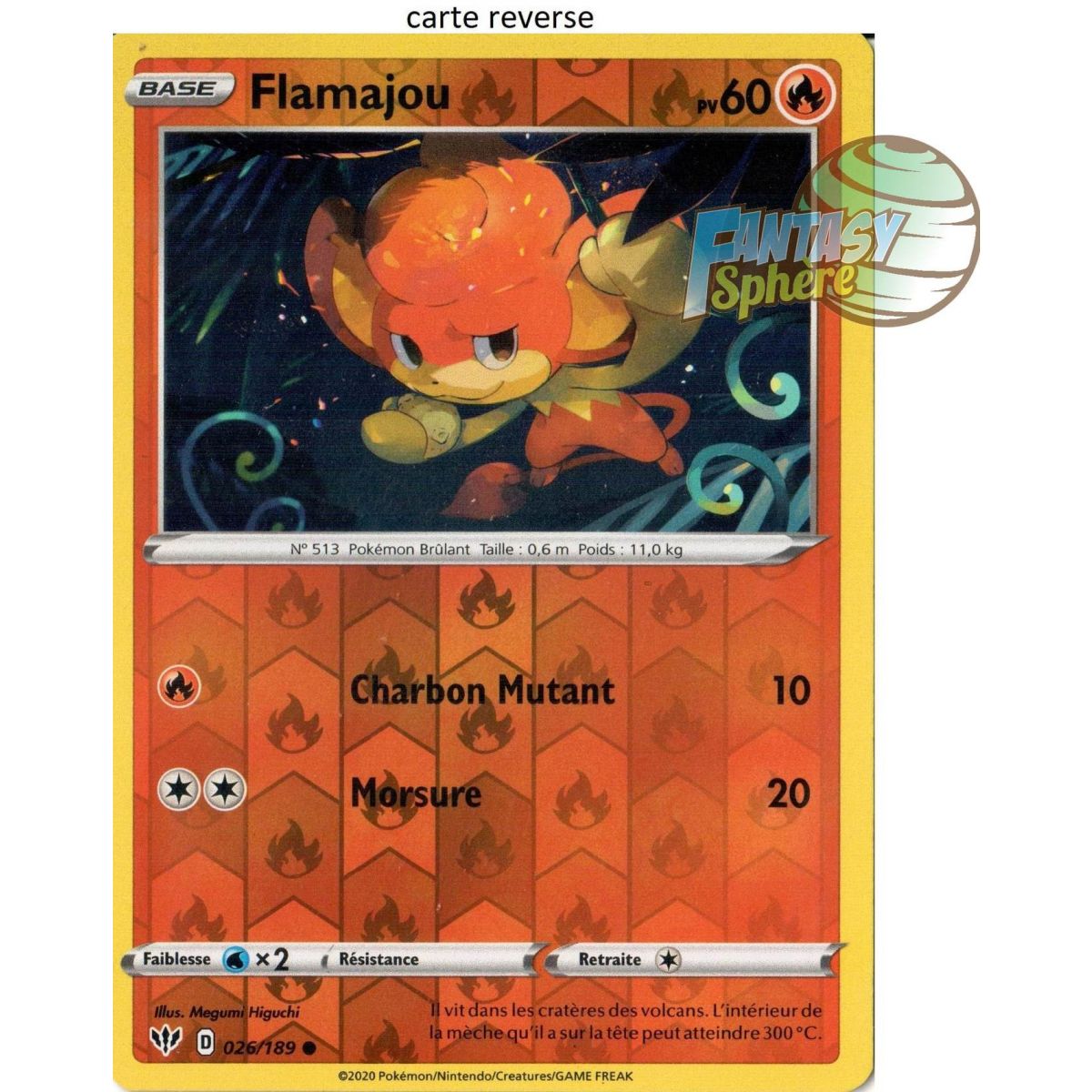 Flamajou - 26/189 EB03 Ténèbres Embrasées