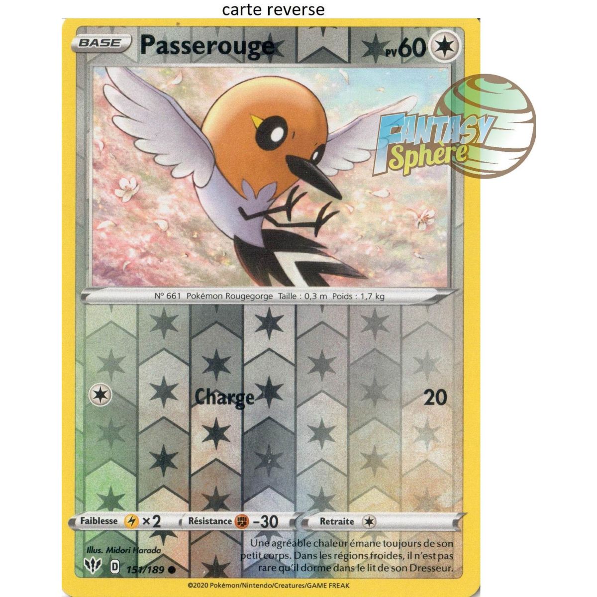 Passerouge – Rückseite 151/189 – EB03 Darkness Ablaze