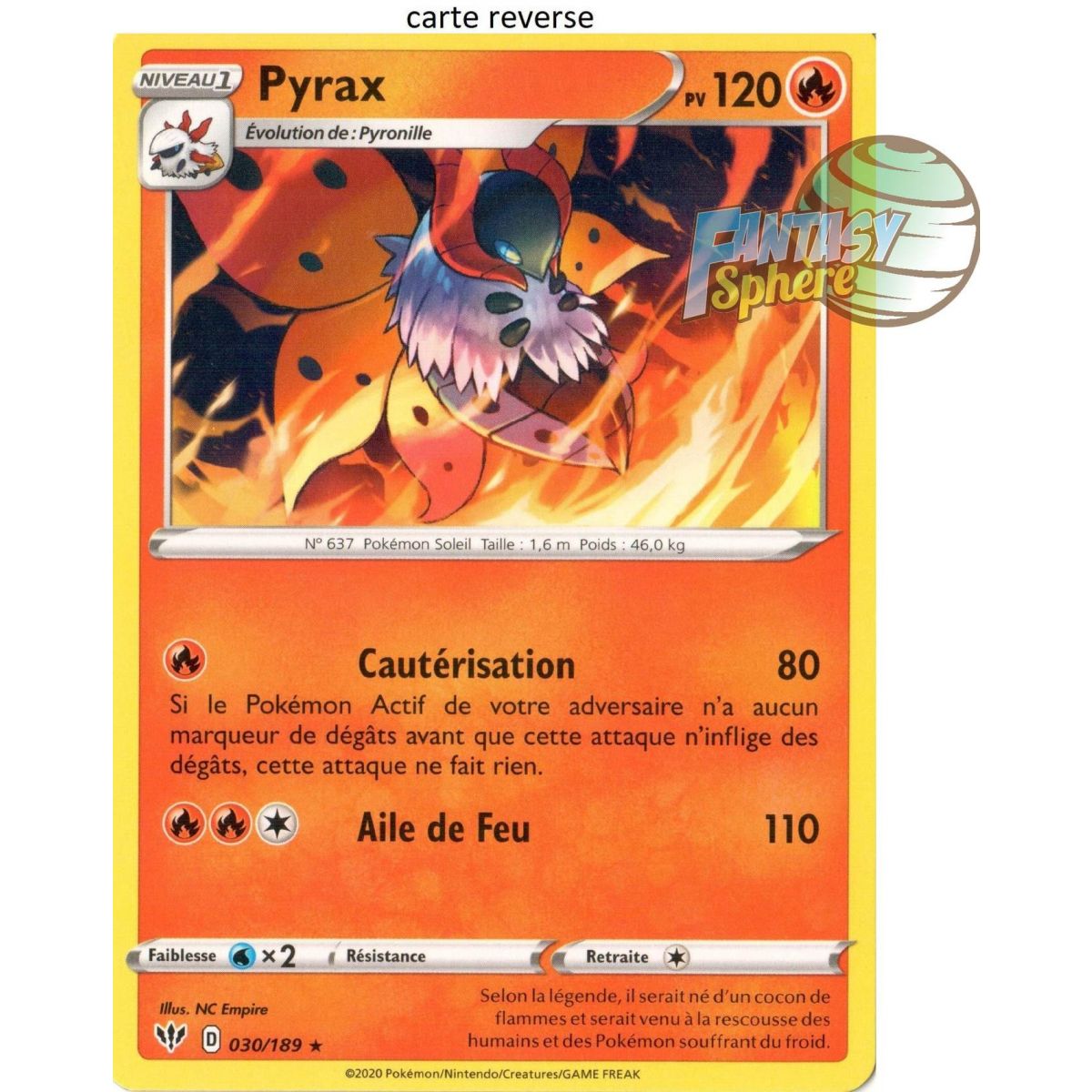 Item Pyrax – Reverse 30/189 – EB03 Dunkelheit in Flammen