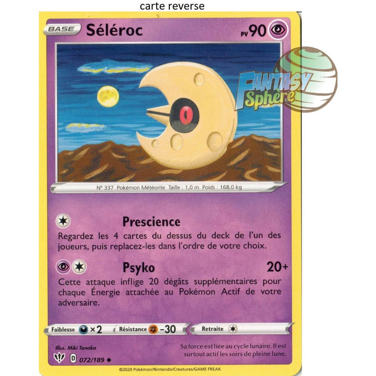 Item Seleroc – Reverse 72/189 – EB03 Darkness Ablaze