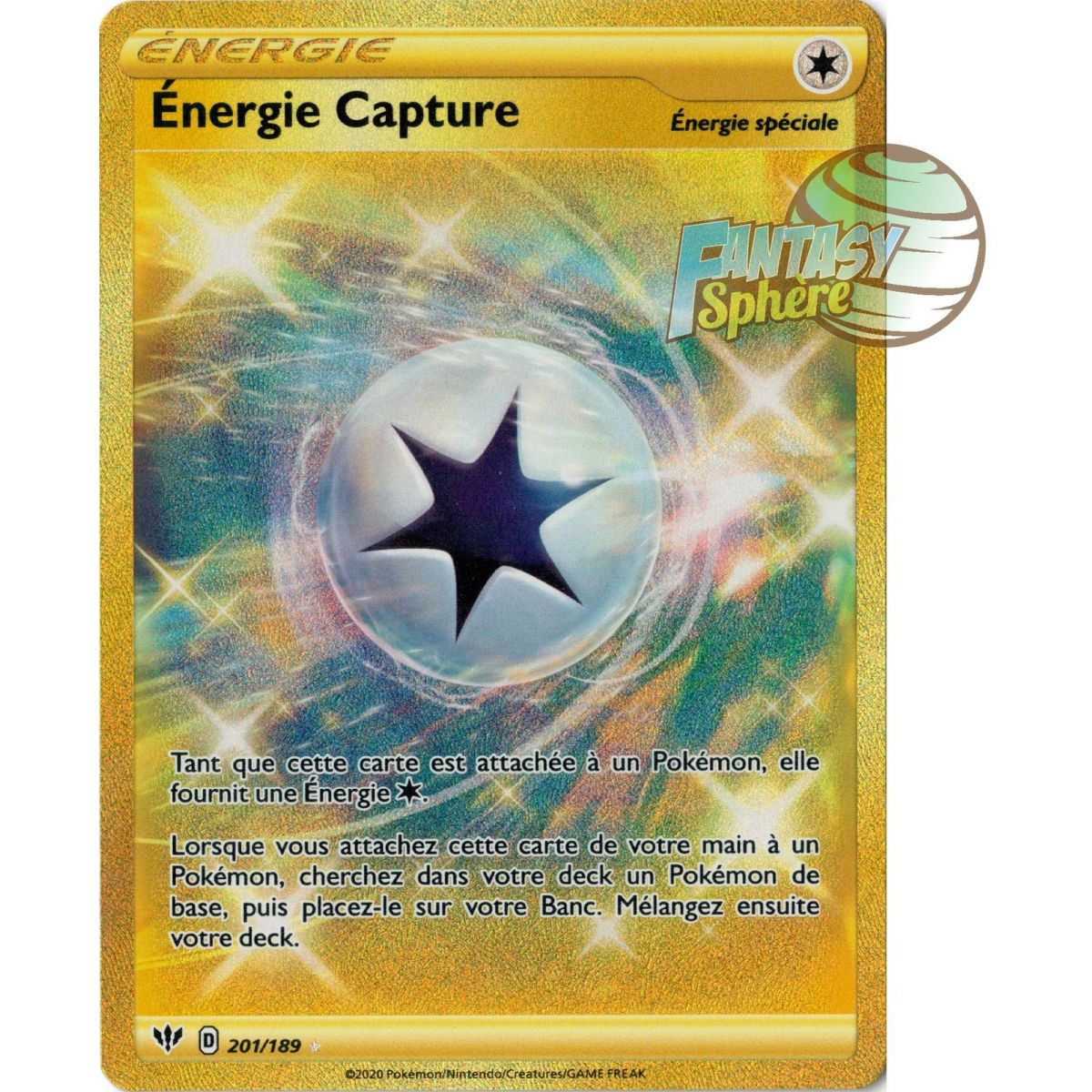 Energy Capture – Secret Rare 201/189 – EB03 Darkness Ablaze