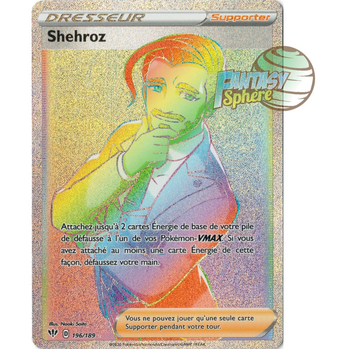 Item Shehroz – Secret Rare 196/189 – EB03 Darkness Ablaze