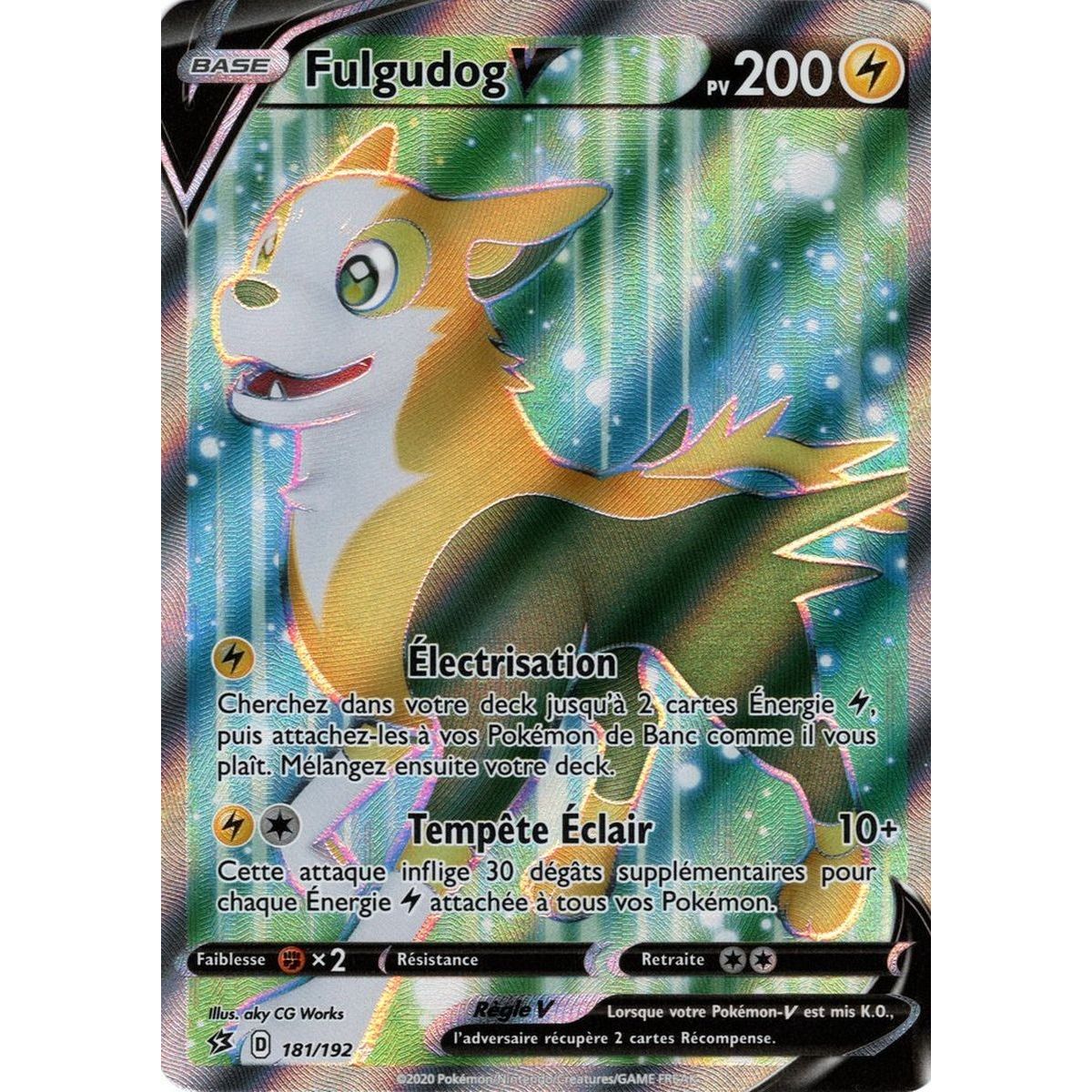 Item Fulgudog V – Full Art Ultra Rare 181/192 EB02 Kampf der Rebellen