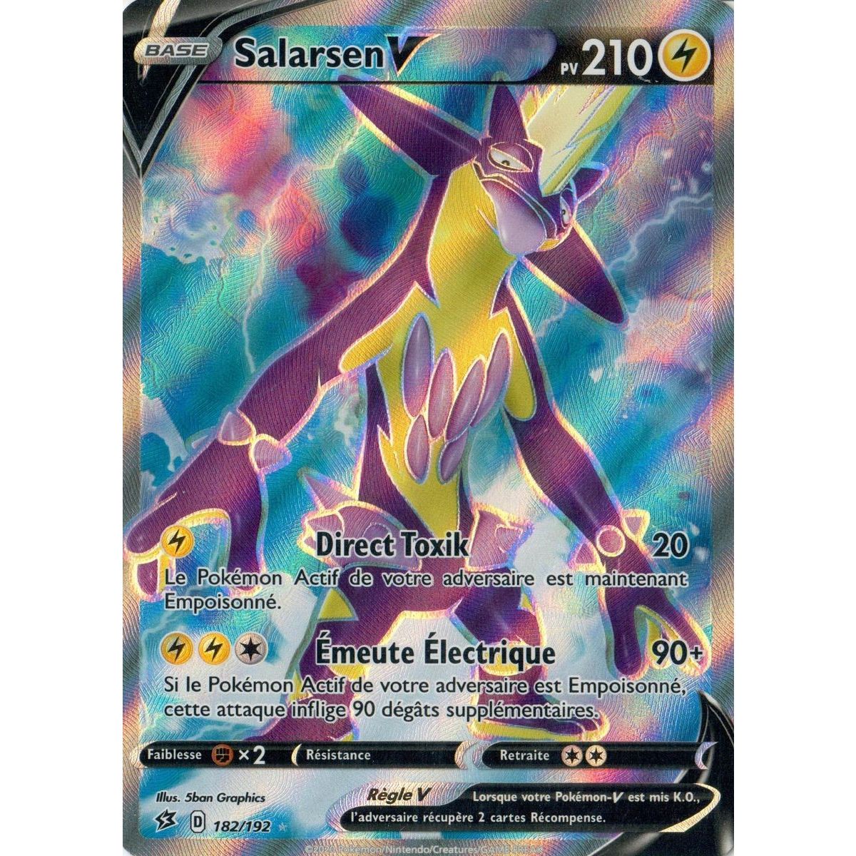 Salarsen V – Full Art Ultra Rare 182/192 EB02 Kampf der Rebellen