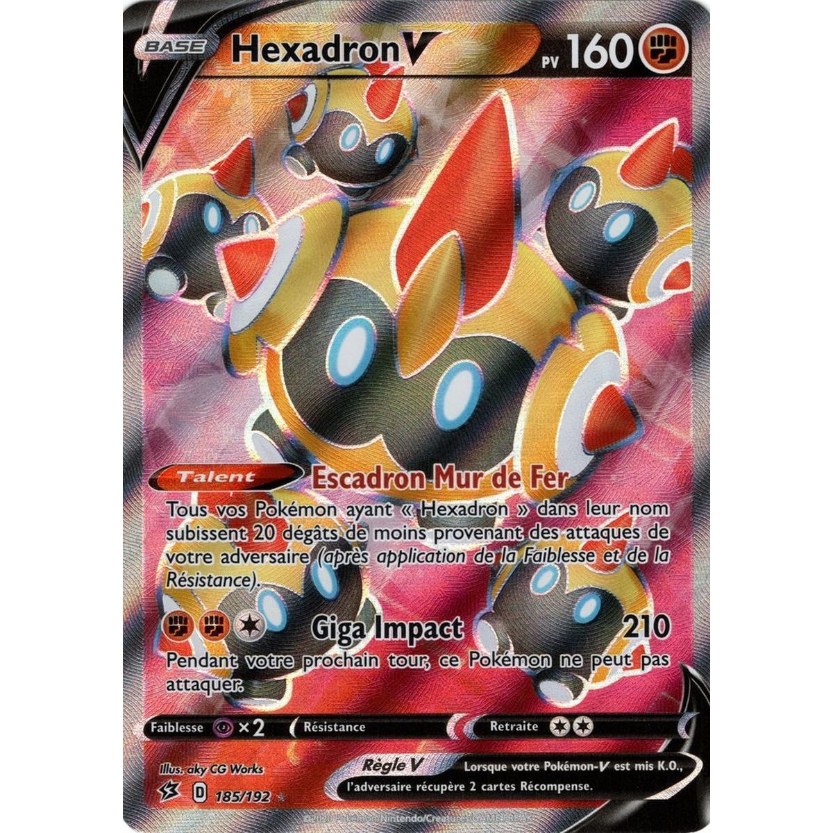 Item Hexadron V – Full Art Ultra Rare 185/192 EB02 Kampf der Rebellen