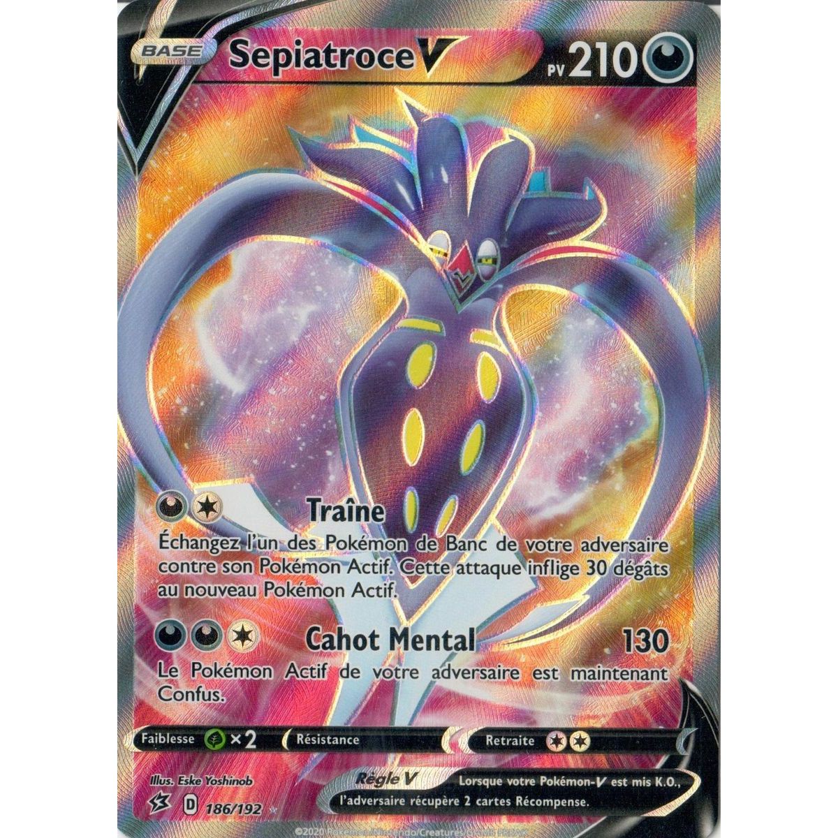 Item Sepiatroce V – Full Art Ultra Rare 186/192 EB02 Kampf der Rebellen