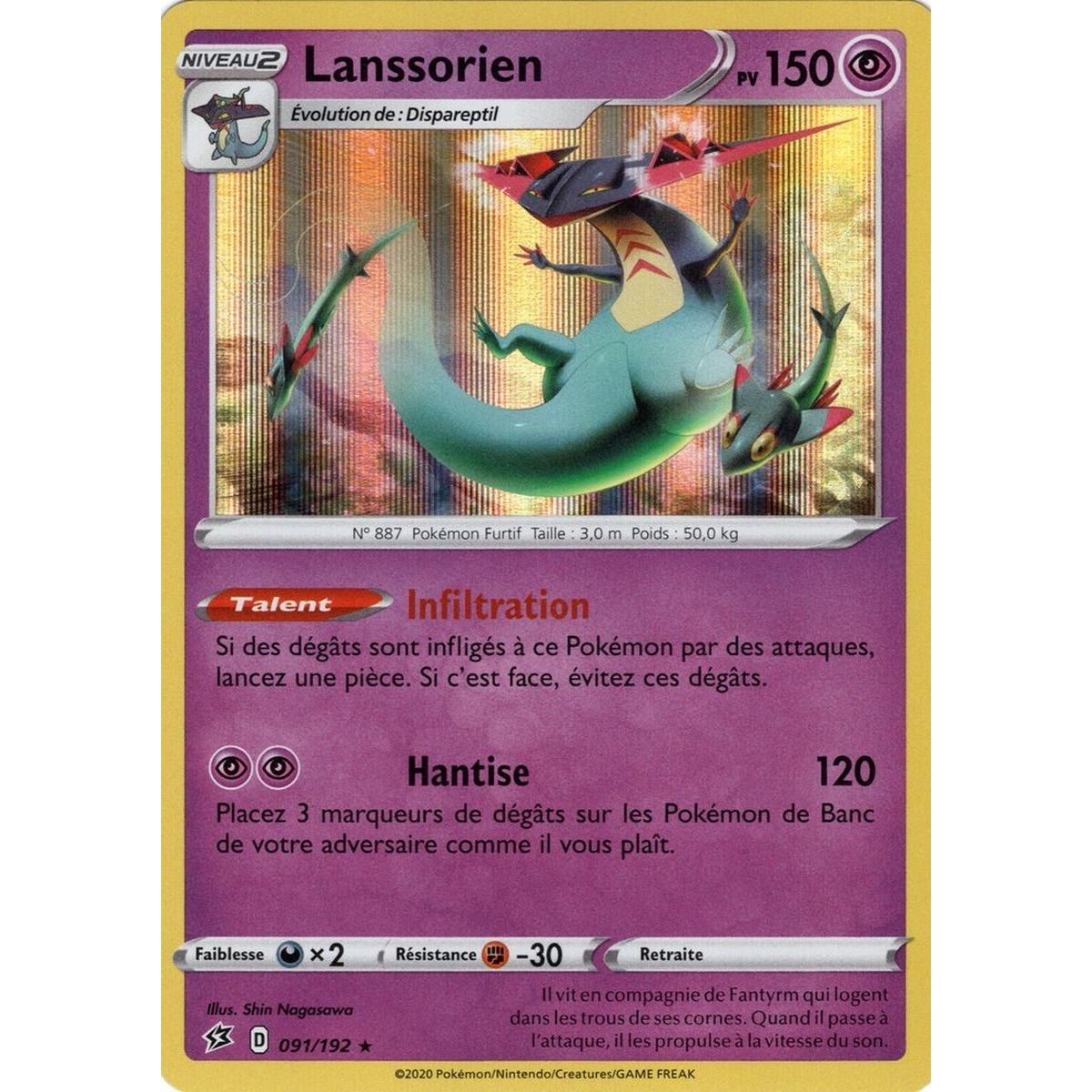 Lanssorien - Holo Rare 091/192 EB02 Clash des Rebelles