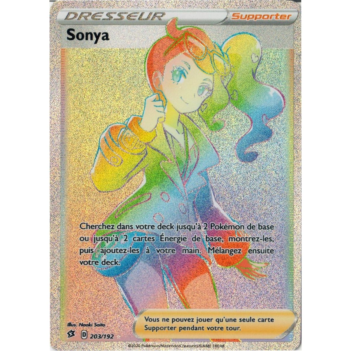 Item Sonya – Secret Rare 203/192 EB02 Kampf der Rebellen