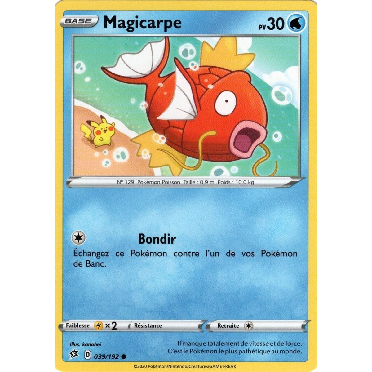 Magicarpe - Reverse 039/192 EB02 Clash des Rebelles