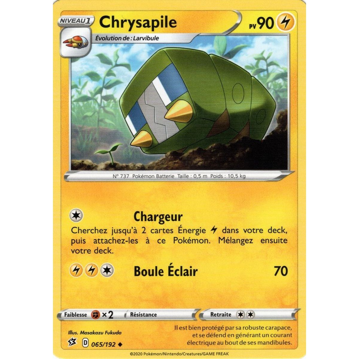 Chrysapile - Reverse 065/192 EB02 Clash des Rebelles