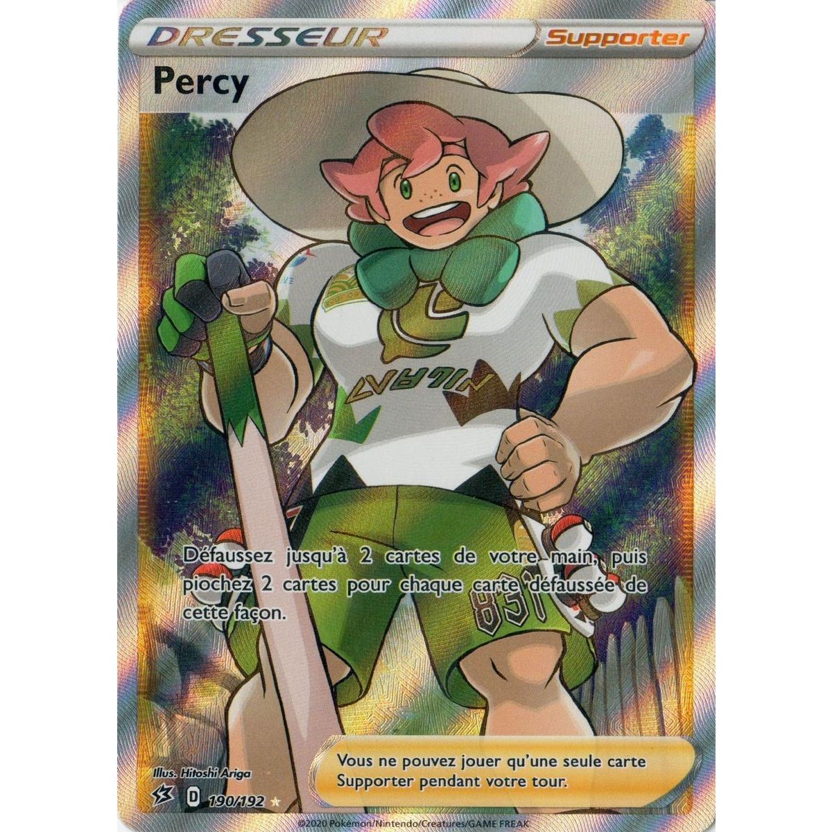 Percy – Full Art Ultra Rare 190/192 EB02 Kampf der Rebellen