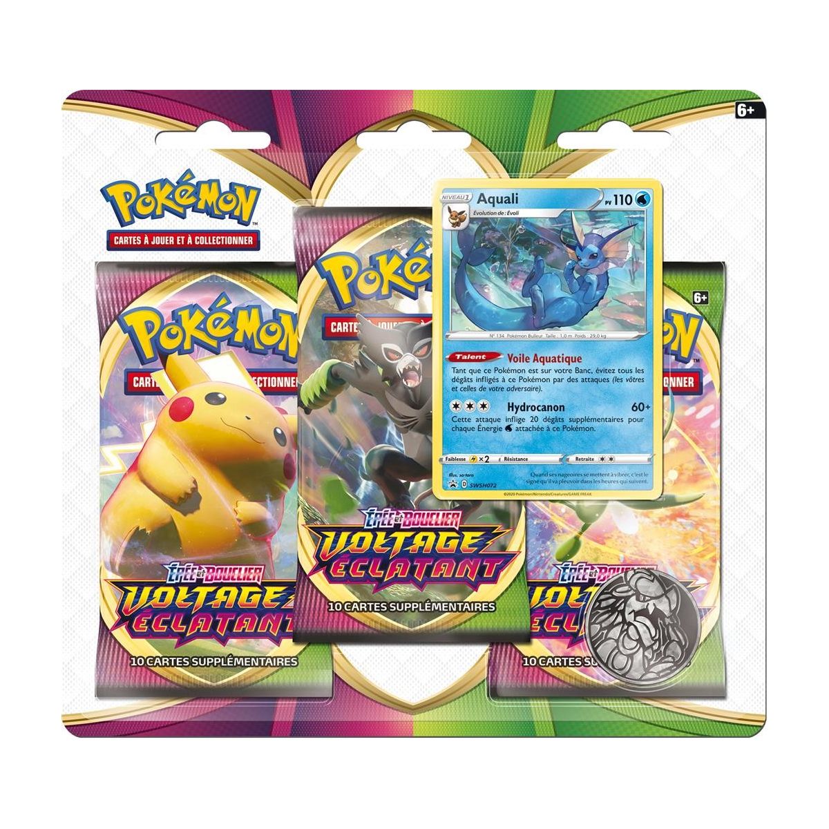 Pokémon – Tri-Pack – Bursting Voltage [EB04] – Larméléon / Aquali – FR