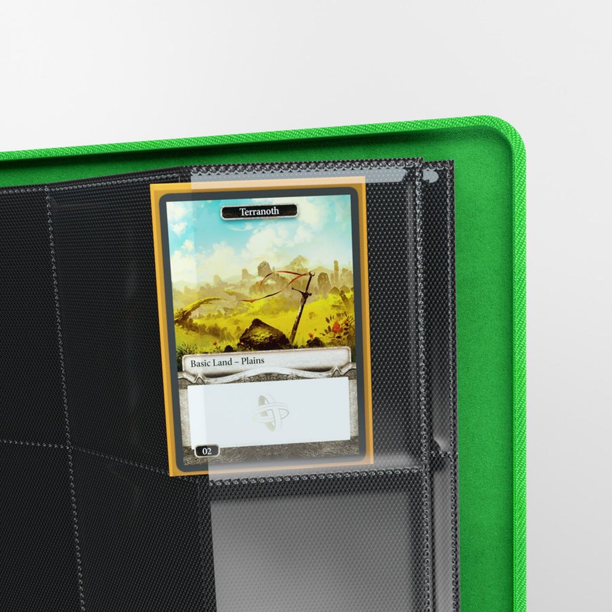 Gamegenic: Zip Album 8 Pocket Green