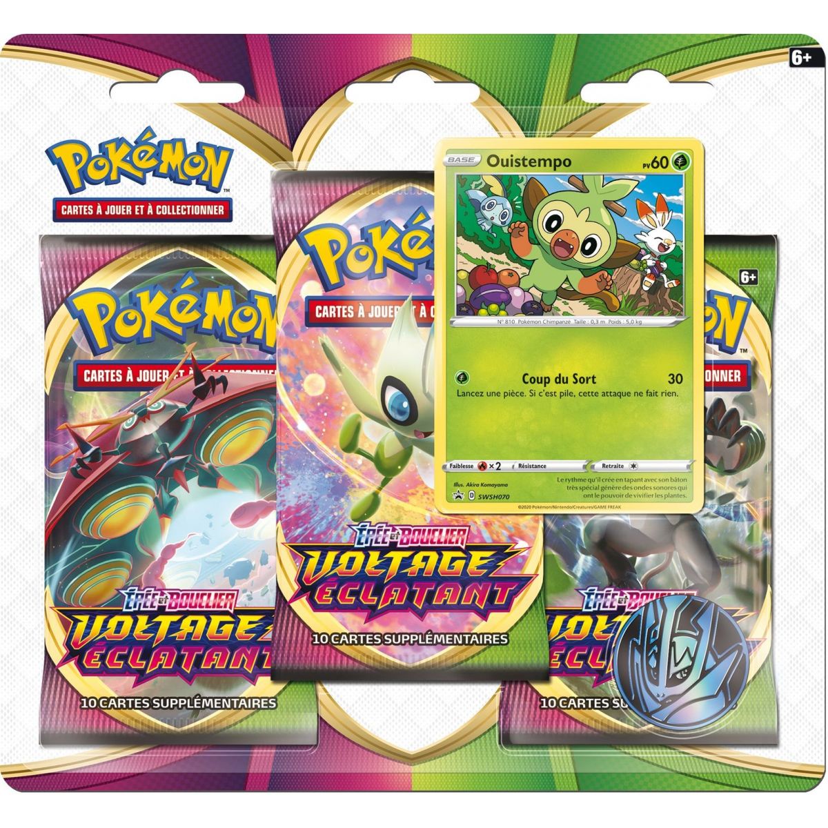 copy of Pokémon SWSH01 Pack 3 boosters