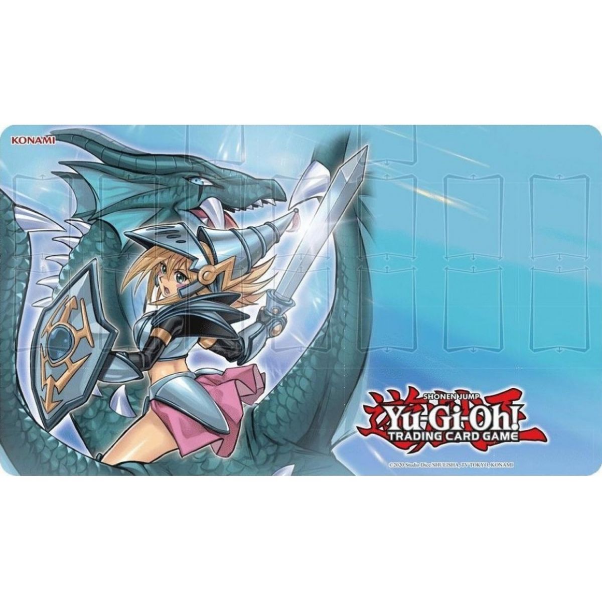 Yu-Gi-Oh! - Spielmatte - "Dark Magician Girl, der Drachenritter"