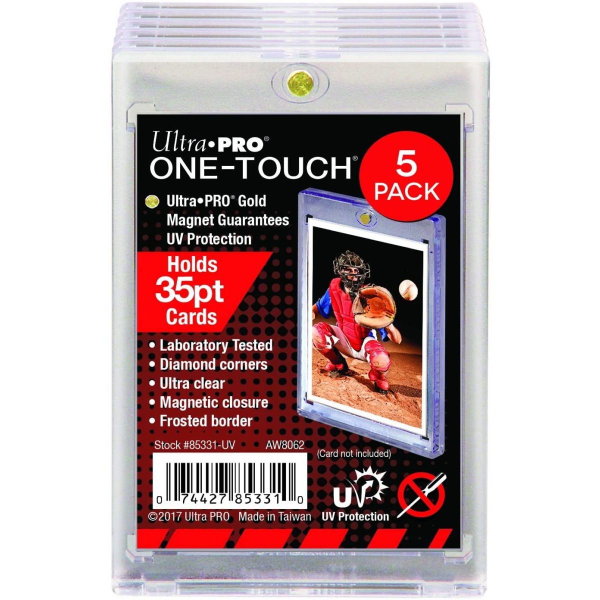 Ultra Pro – 5er-Pack One-Touch 35PT Anti-UV-Magnethalter (5)