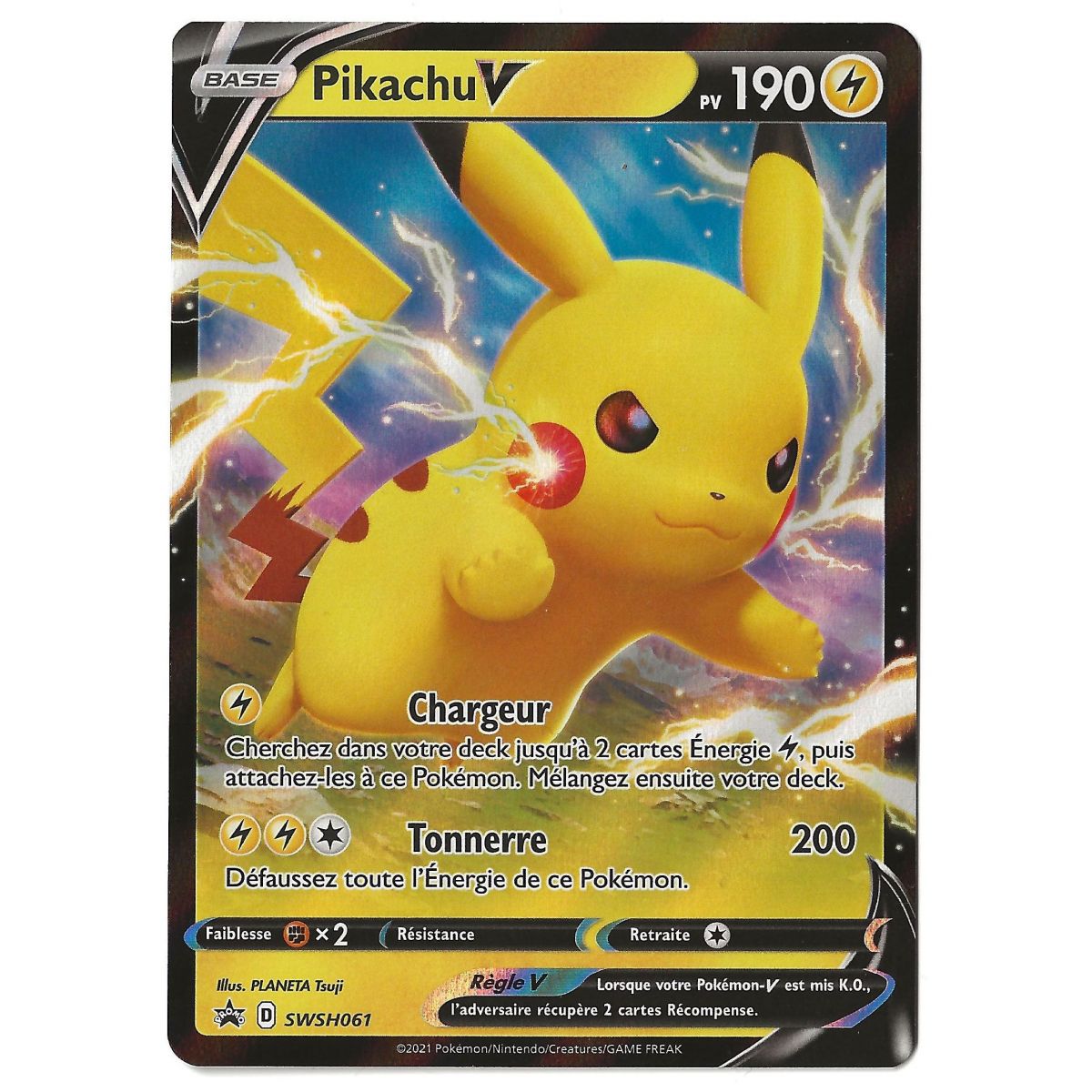 Pikachu V – Ultra Rare – SWSH061