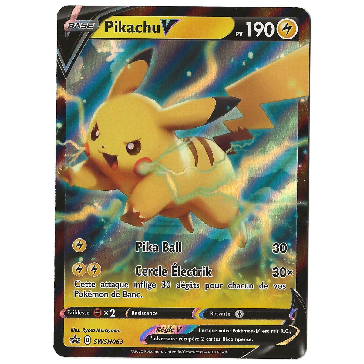 Pikachu V – Ultra Rare – SWSH063
