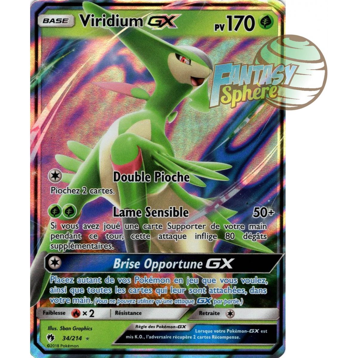 Viridium GX – Ultra Rare 34/214 – Sonne & Mond 8 Verlorener Donner