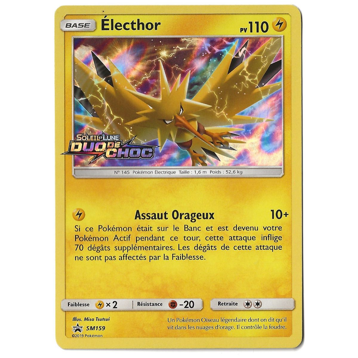 Zapdos – Holo Rare – SM159