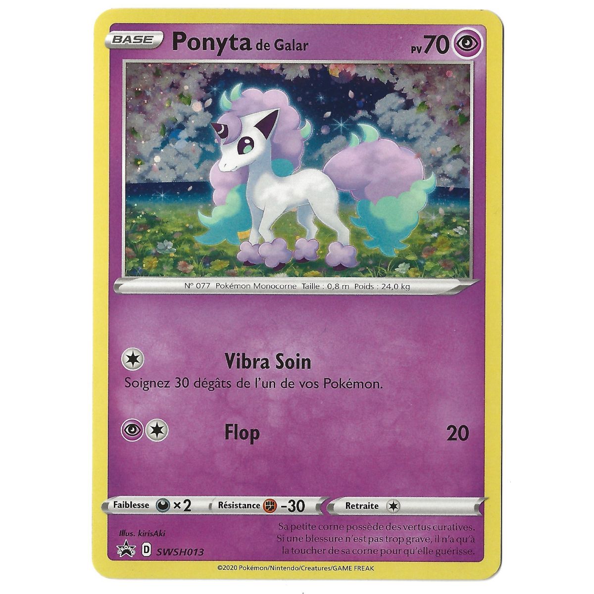 Galar Ponyta – Holo Rare – SWSH013