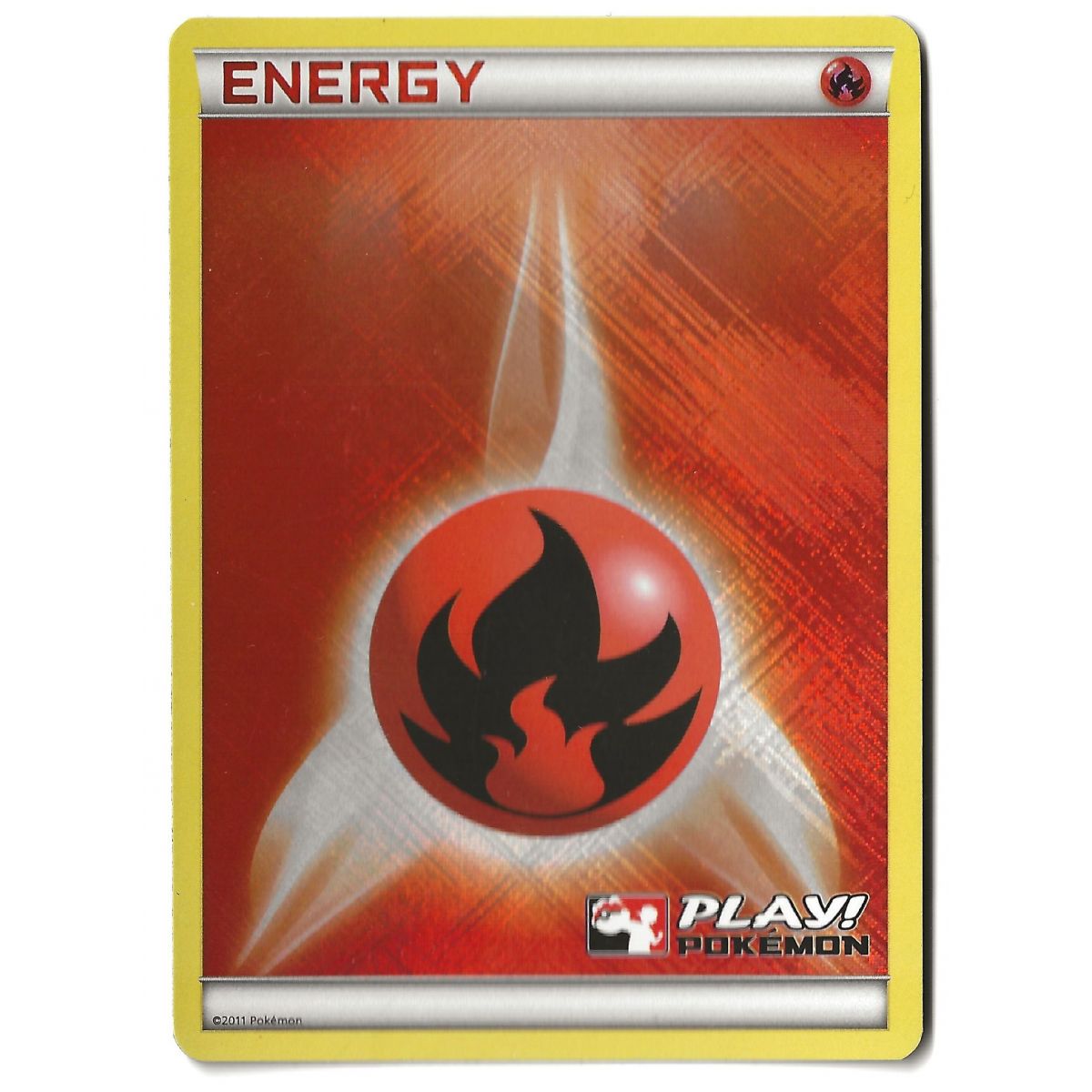 Item Energie-Feuer-Spiel! Pokémon – Reverse Rare – 2011