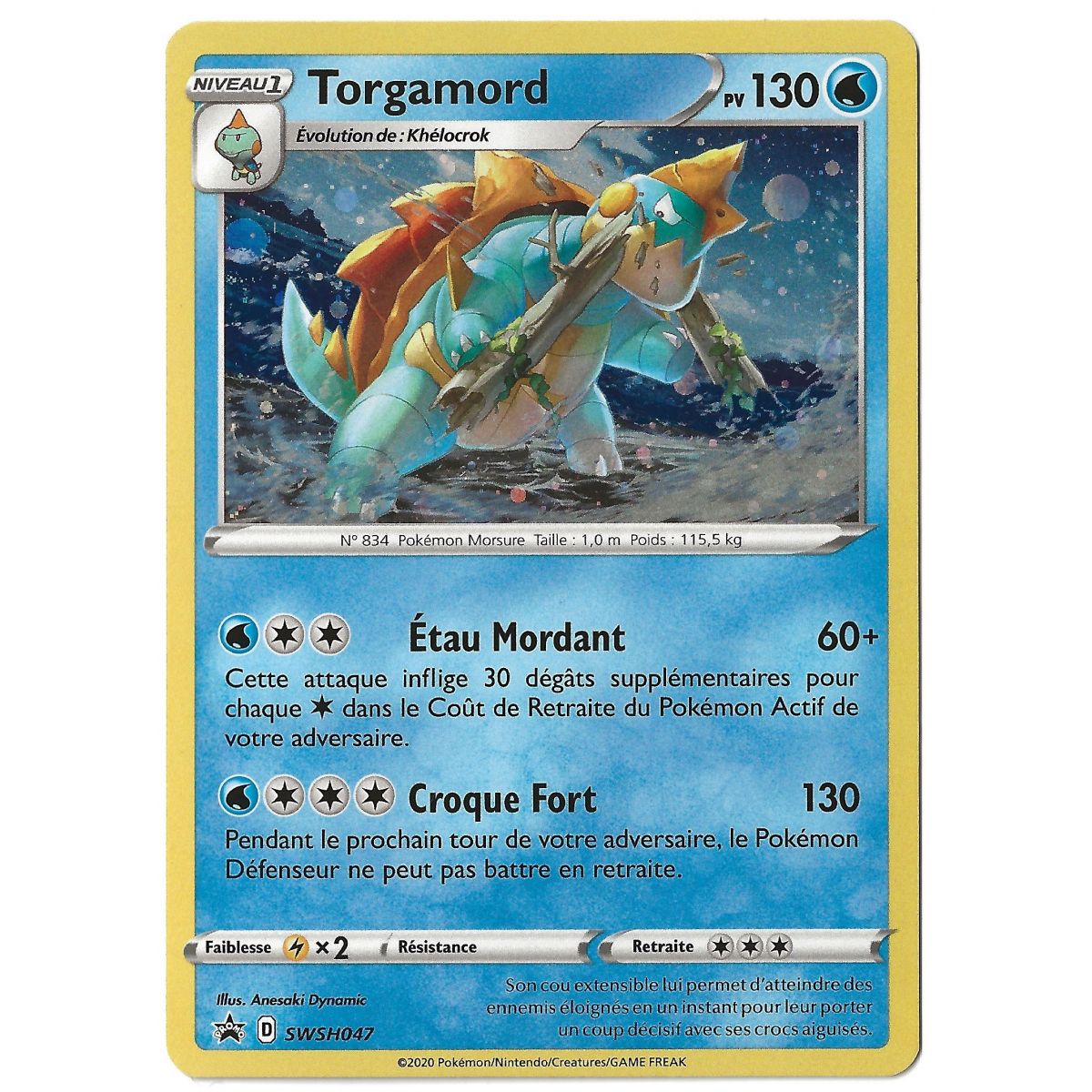 Item Torgamord – Holo Rare – SWSH047