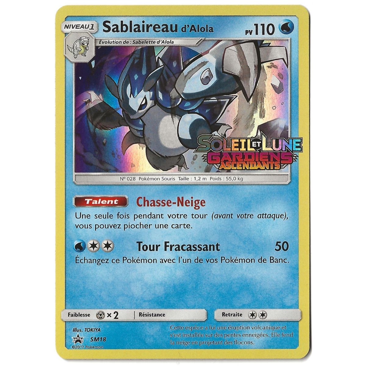 Alola-Sandstrahler – Holo-Rare – SM18