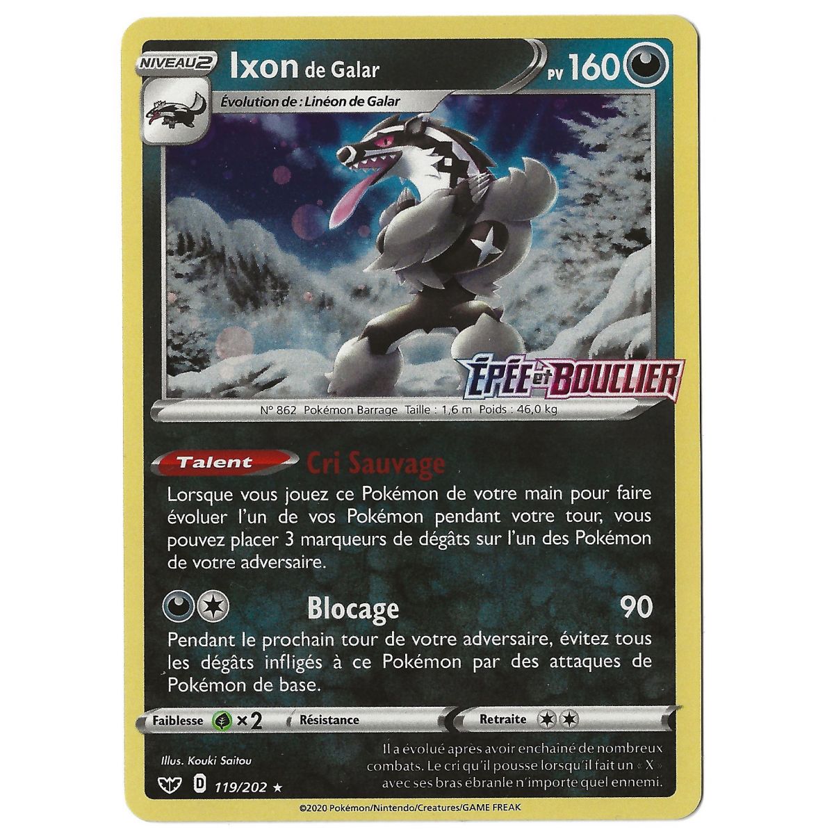 Ixon von Galar – Holo Rare – 119/202