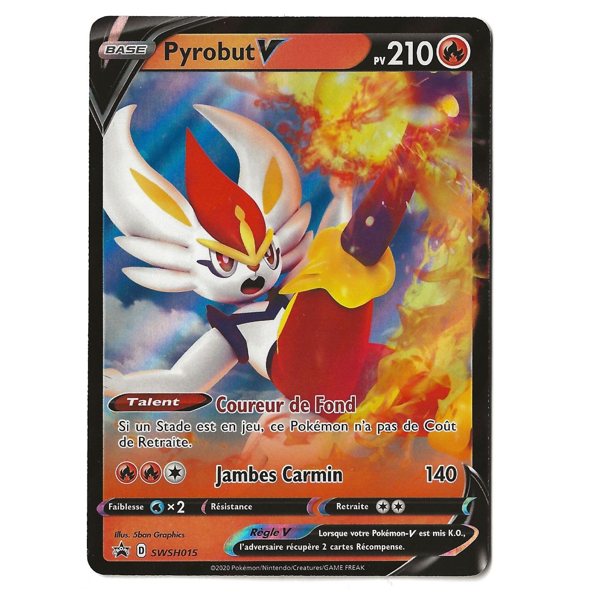 Pyrobut V – Ultra Rare – SWSH015