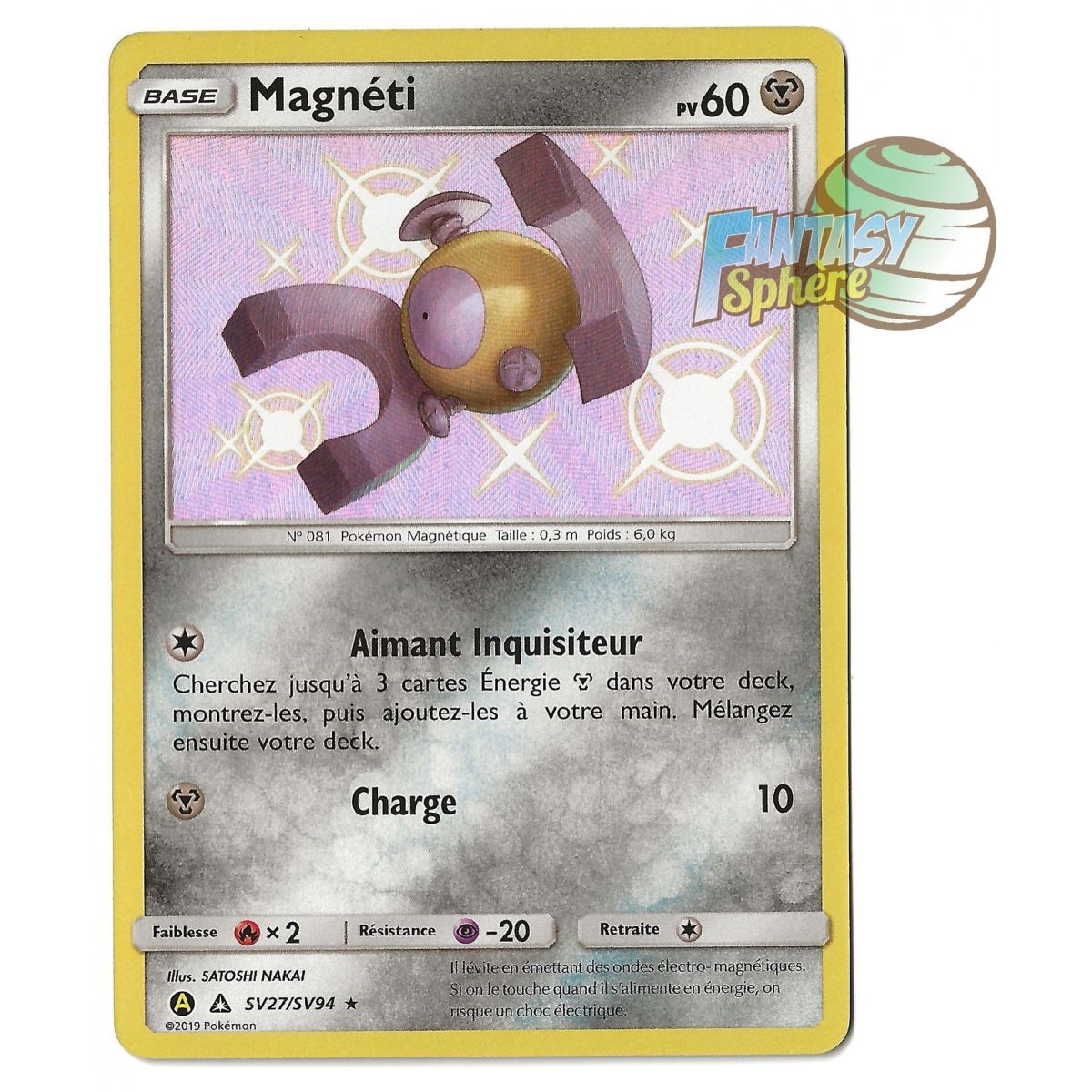 Magneti – Shiny SV27/SV94 – Sonne und Mond 11,5 Okkulte Schicksale