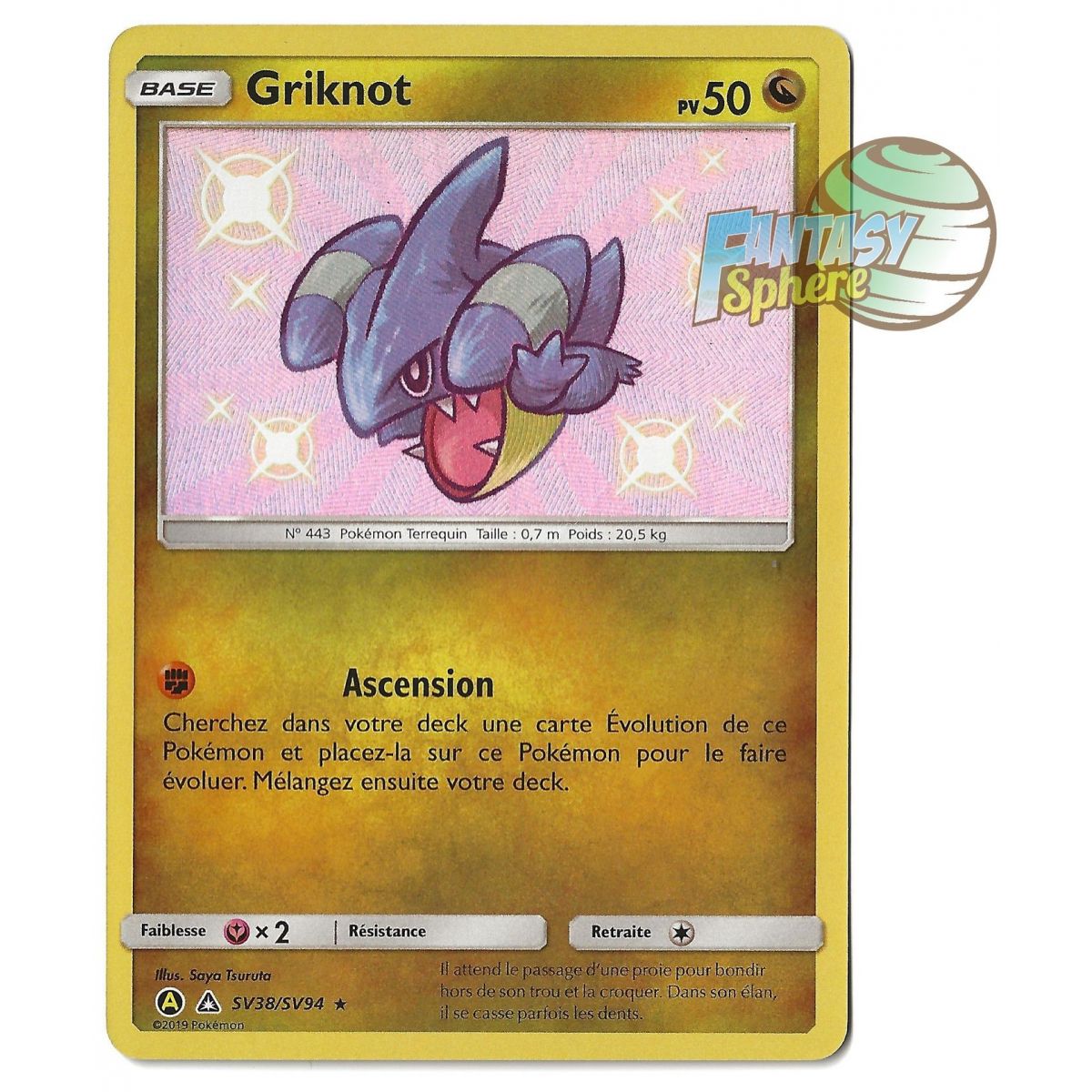 Griknot – Shiny SV38/SV94 – Sonne und Mond 11.5 Okkultes Schicksal