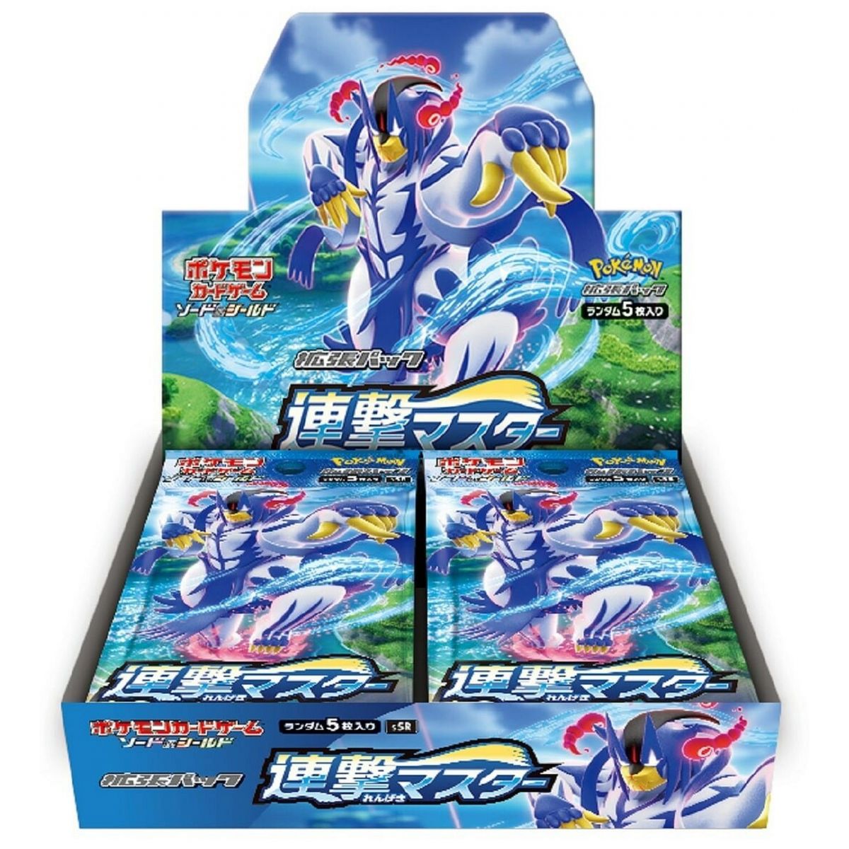 Pokémon – Display – Box mit 30 Boostern – Rapid Strike Master [S5I] – JP