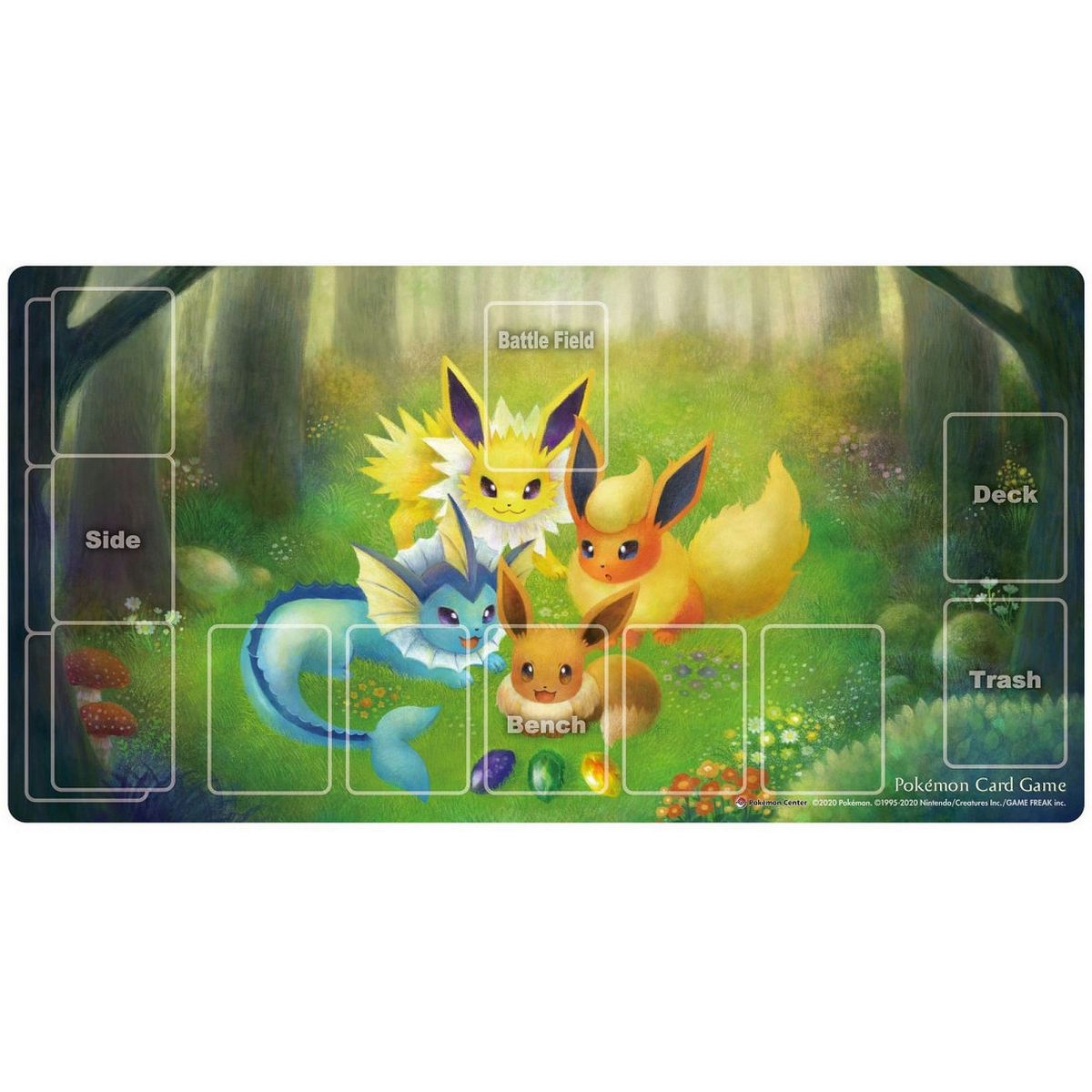Pokemon - Spielmatte - Evoli & Evolution