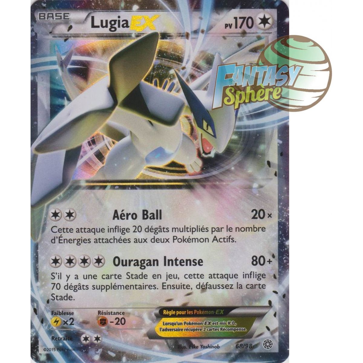 Lugia-EX – Ultra Rare 68/98 – XY 7 Ancient Origins