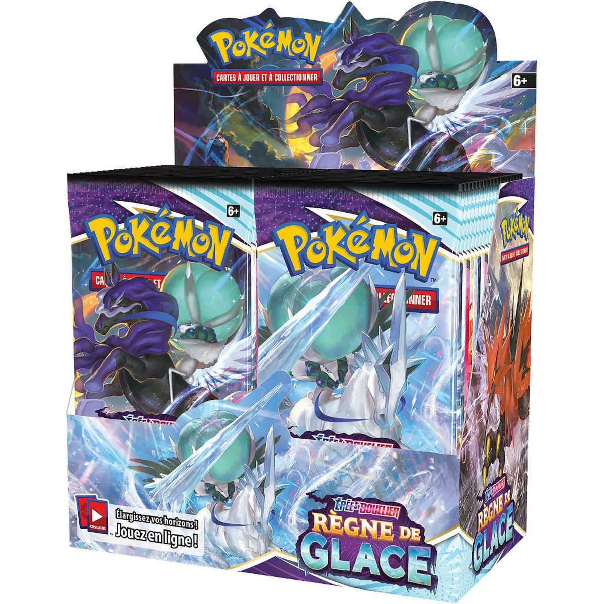 Pokémon – Display – Box mit 36 Boostern – Frozen Reign [EB06] – FR